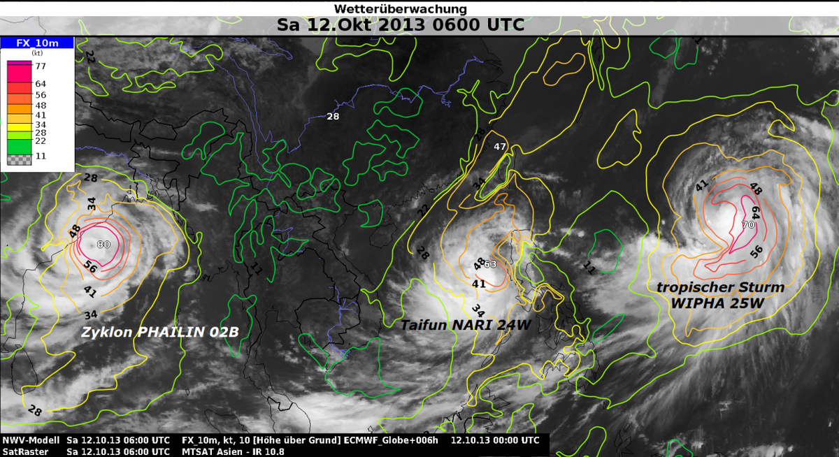 Nari Phailin Und Wipha Wetterdienst De