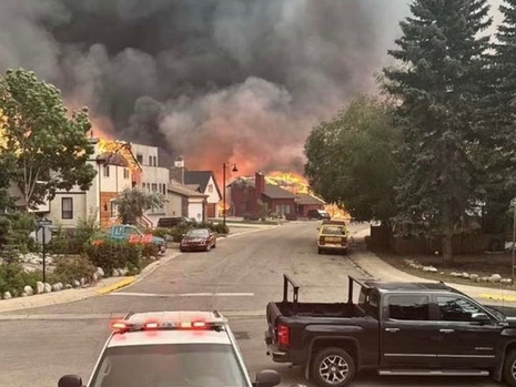 Brände in Jasper, Kanada (Quelle CBC News )