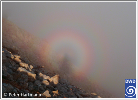 Die Glorie (Quelle Deutscher Wetterdienst (Peter Hartmann))