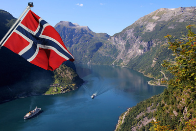 Geirangerfjord in Norwegen