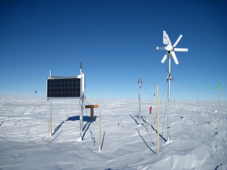 Eins der Themen auf der DACH2016 war die Polarmeteorologie